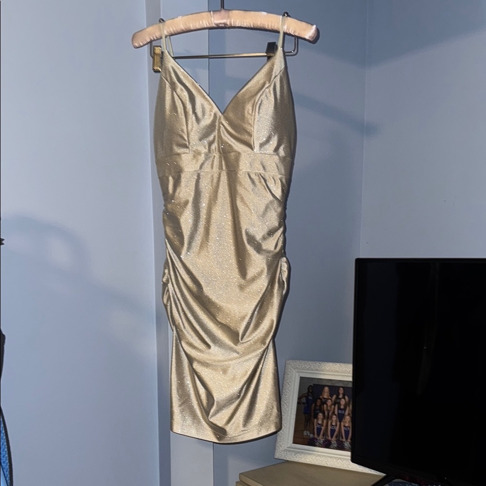 Gold Dress